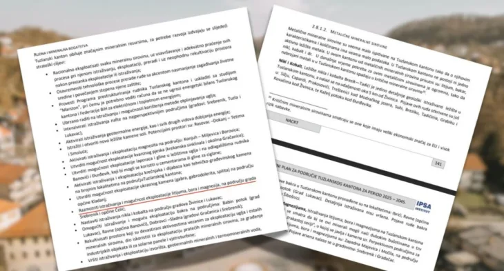 Da li Prostorni plan TK otvara vrata rudarenju litijuma u Srebreniku i Celicu 1