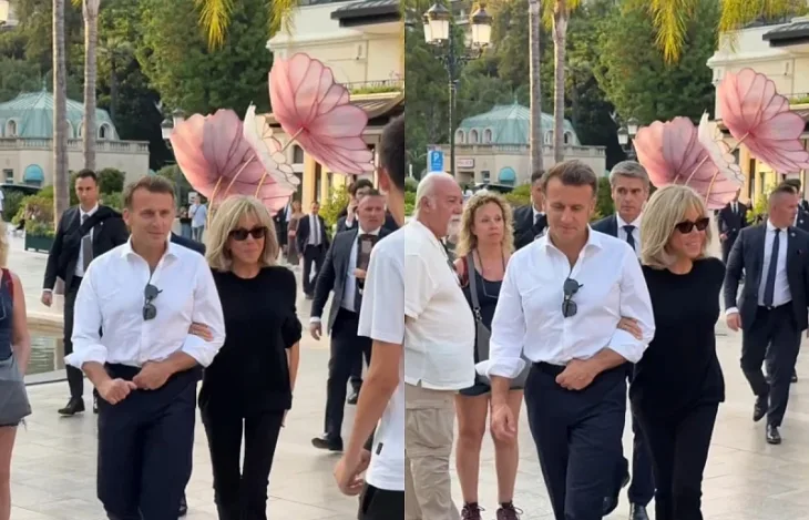 Emmanuel Macron Brigitte Macron