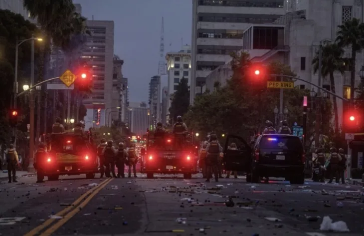 Los Angeles nacionalna garda