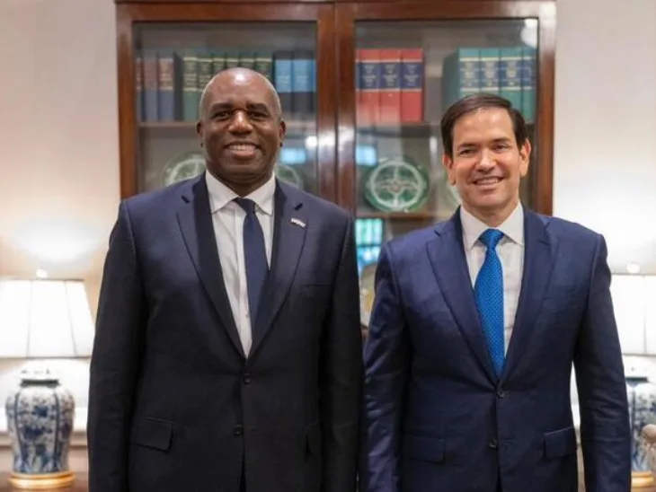 Marco Rubio sa Davidom Lammyjem
