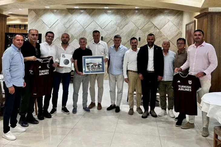 Susret delegacija FK Novi Patar i FK Sarajevo