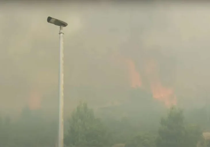 Pozar u Hrvatskoj foto Al Jazeera Balkans youtube screenshot 2 872x610