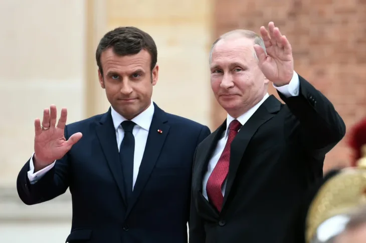 Putin i Macron