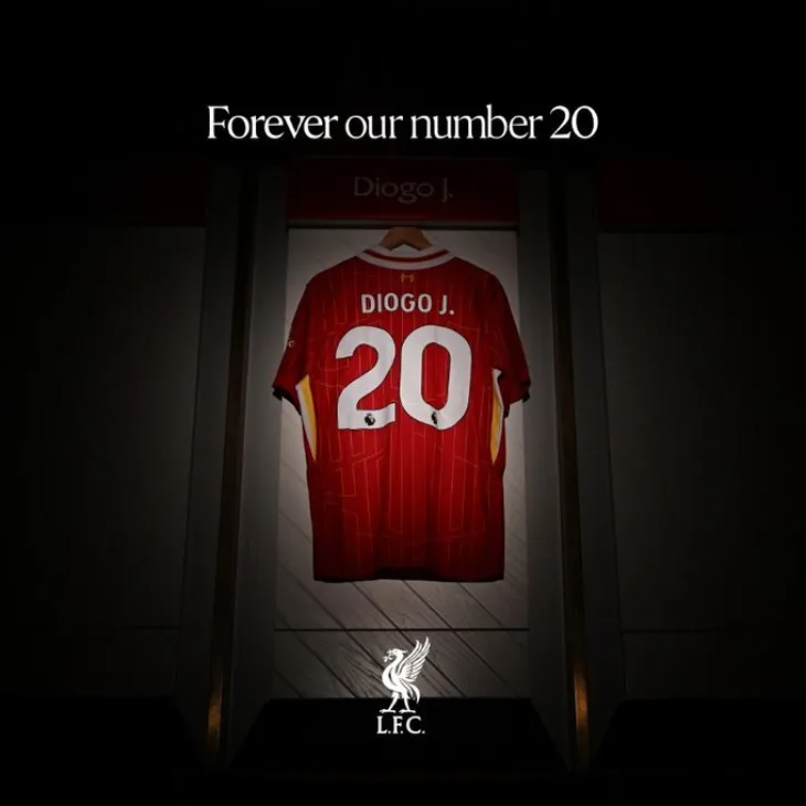 Liverpool povukao iz upotrebe broj 20 u sjecanje na Jotu