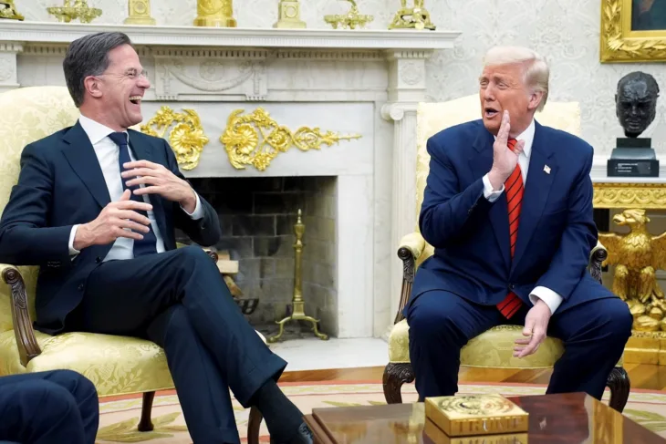 Mark Rutte donald trump