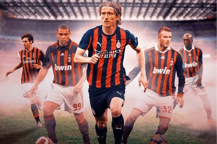 Luka modric Brojni velikani nogometne igre nastupali za Milan i Real