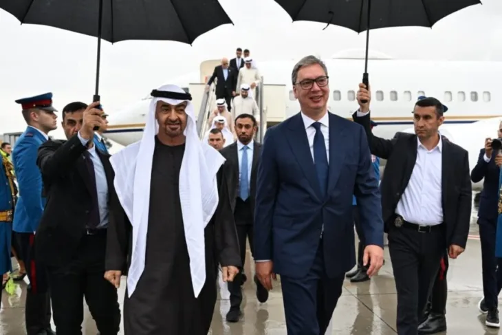 Mohamed bin Zayed Al Nahyan Aleksandar Vucic
