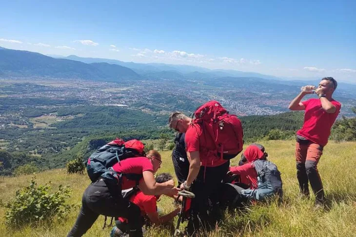 Na Trebevicu spasen muskarac GSS GSS Sarajevo