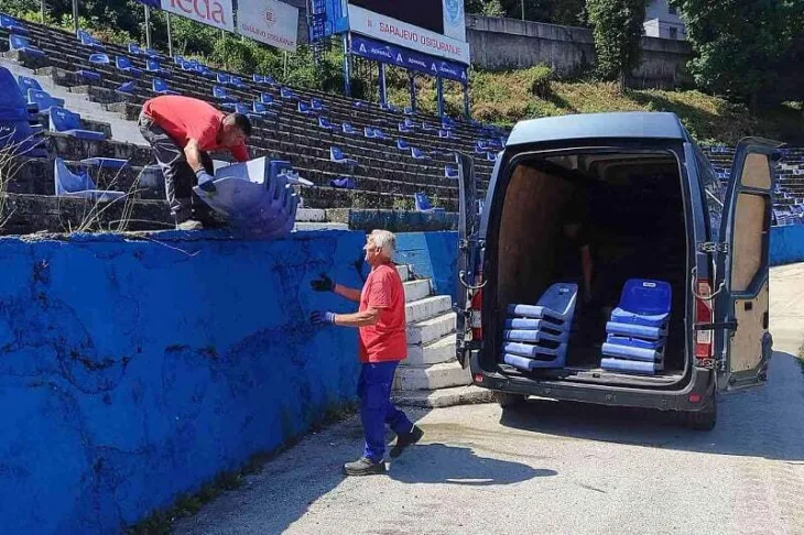 Fk zeljeznicar Stolice s juga Grbavice zavrsile u Srebrenici