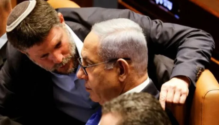 Bezalel Smotrich benjamin netanyahu