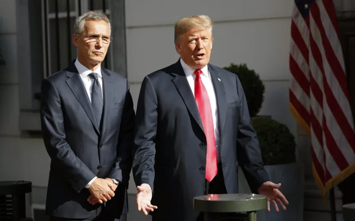 Jens Stoltenberg Donald Trump