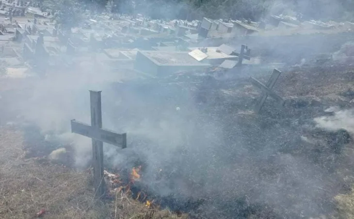 Banja luka pozar grobovi