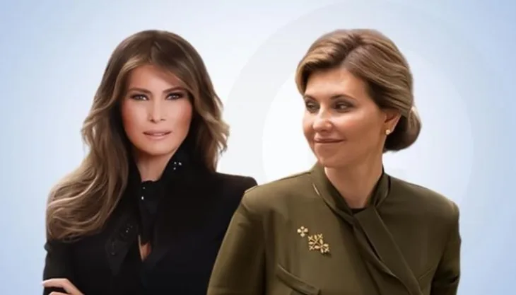 Melania Trump Olena Zelensky