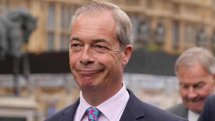 Nigel Farage/ bbc