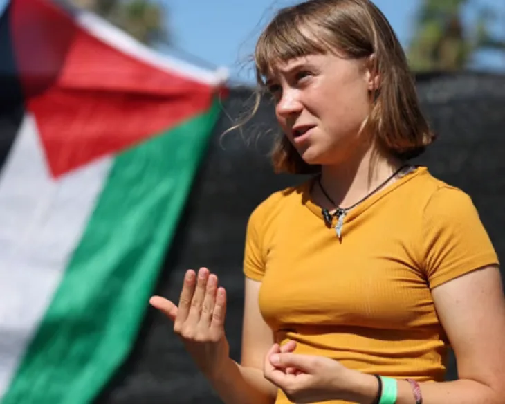 Gaza Greta Thunberg