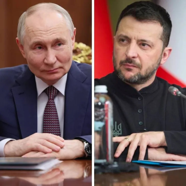 Putin i Zelenski