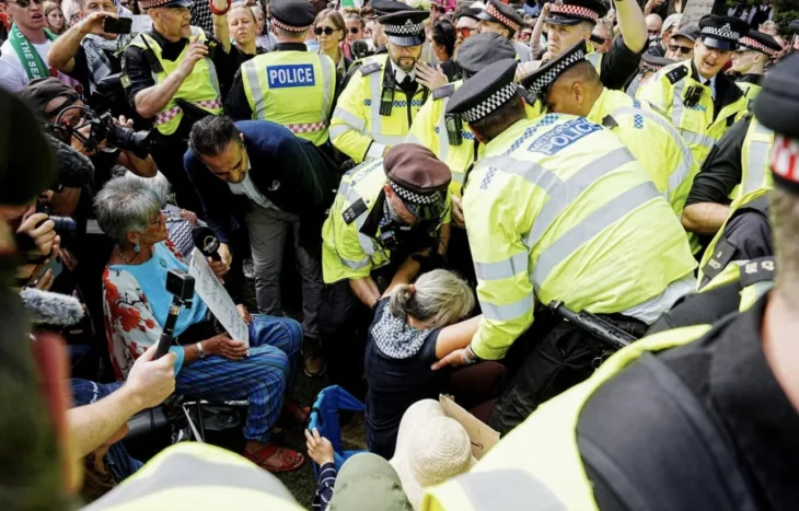 London hapsenje palestina