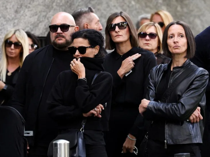 Giorgio Armani  sahrana