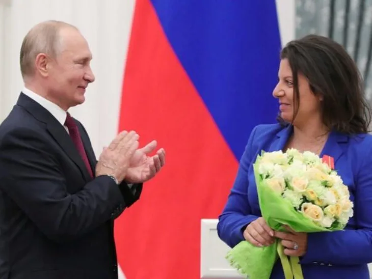 putin i Margarita Simonjan