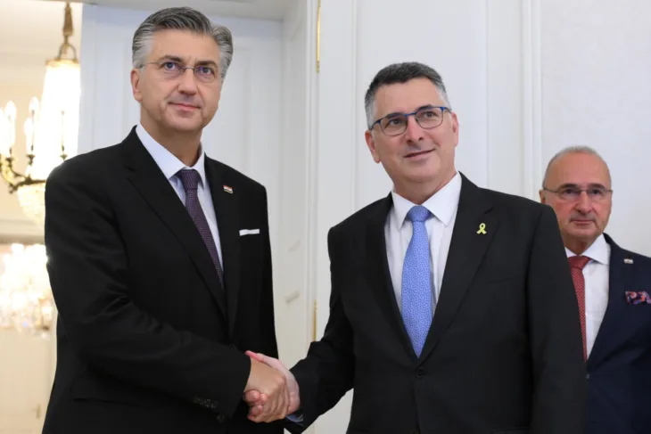 Plenkovic sa ministrom izraela