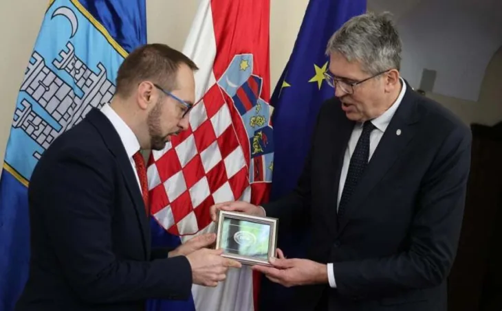 Avdić s Tomaševićem u Zagrebu