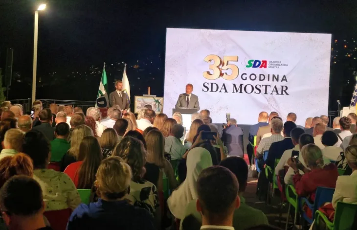 Bakir Izetbegovic sda mostar