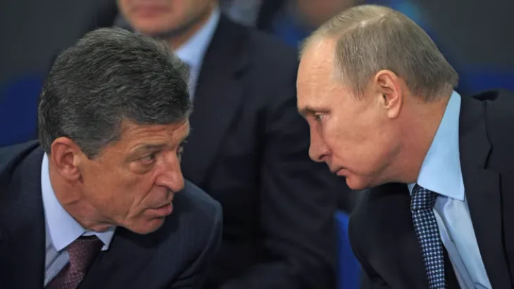 Dmitry Kozak Vladimir Putin