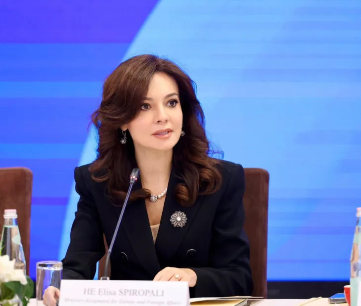 Novoimenovana ministrica vanjskih poslova Albanije, Elisa Spiropali