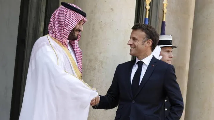 Macron i bin Salman