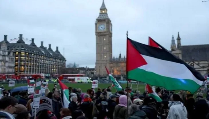 Propalestinski demonstranti u London