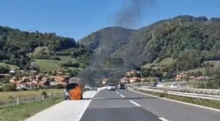 Pozar autoput