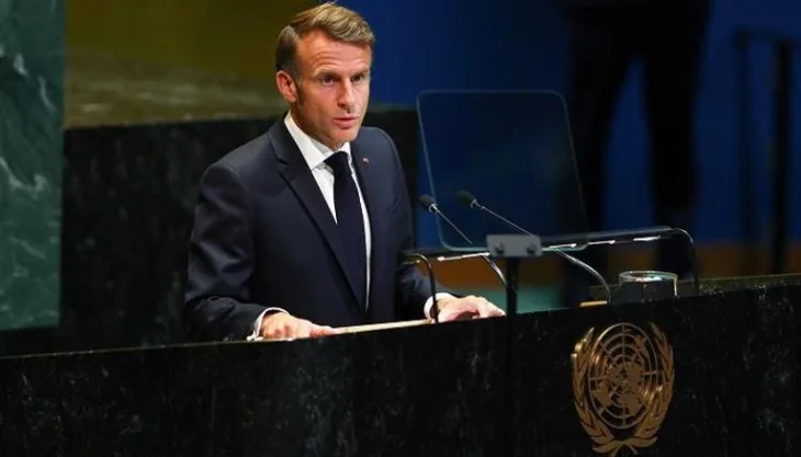 Emanuel Macron UN