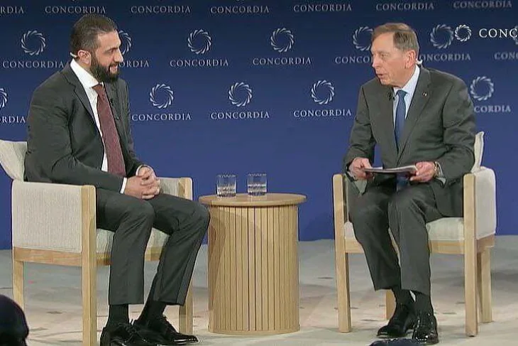 Ahmed Al Sharaa David Petraeus