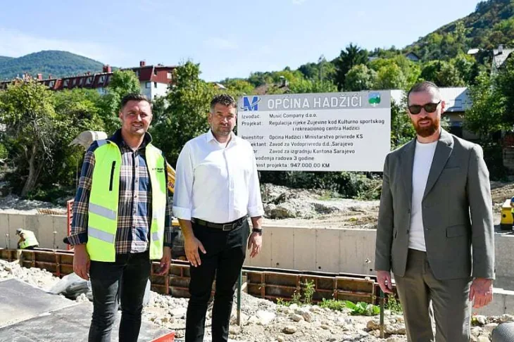 Eldar Comor Zlatko Mijatovic foto Općina Hadžići