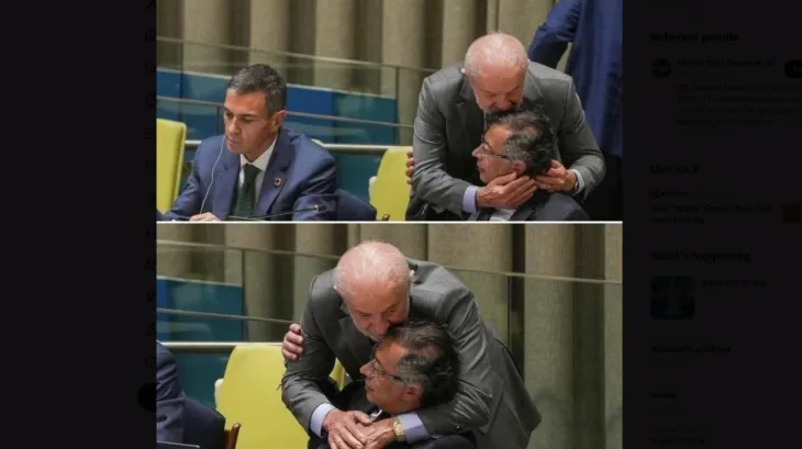 Gustavo Petro   Luiz Inácio Lula da Silva  Petro i Da Silva u UN u
