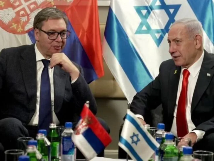Aleksandar Vucic Benjamin Netanyahu