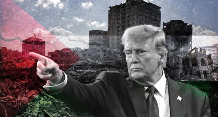 trump palestina