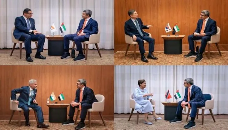 Abdullah bin Zayed Al Nahyan Dio sastanaka seika Abdullah bin Zayed Al Nahyana