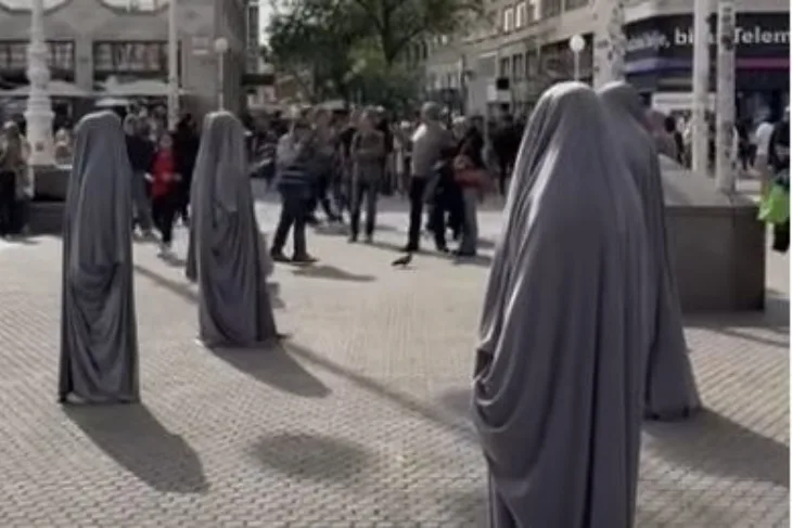Zagreb sive plahte zene
