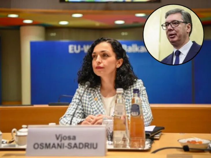 Vjosa Osmani aleksandar vucic