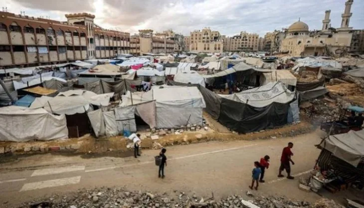 Gaza 10 Kamp za raseljena lica u Gazi
