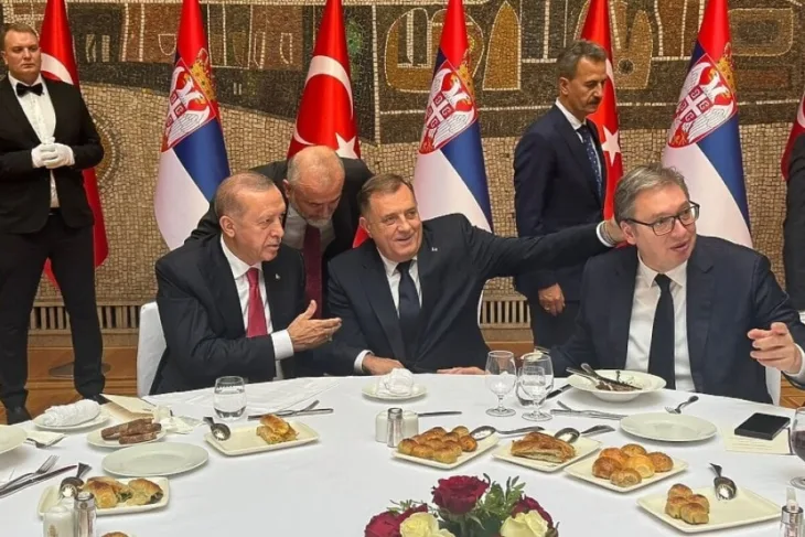 Recep Tayyip Erdogan Aleksandar Vucic Milorad Dodik