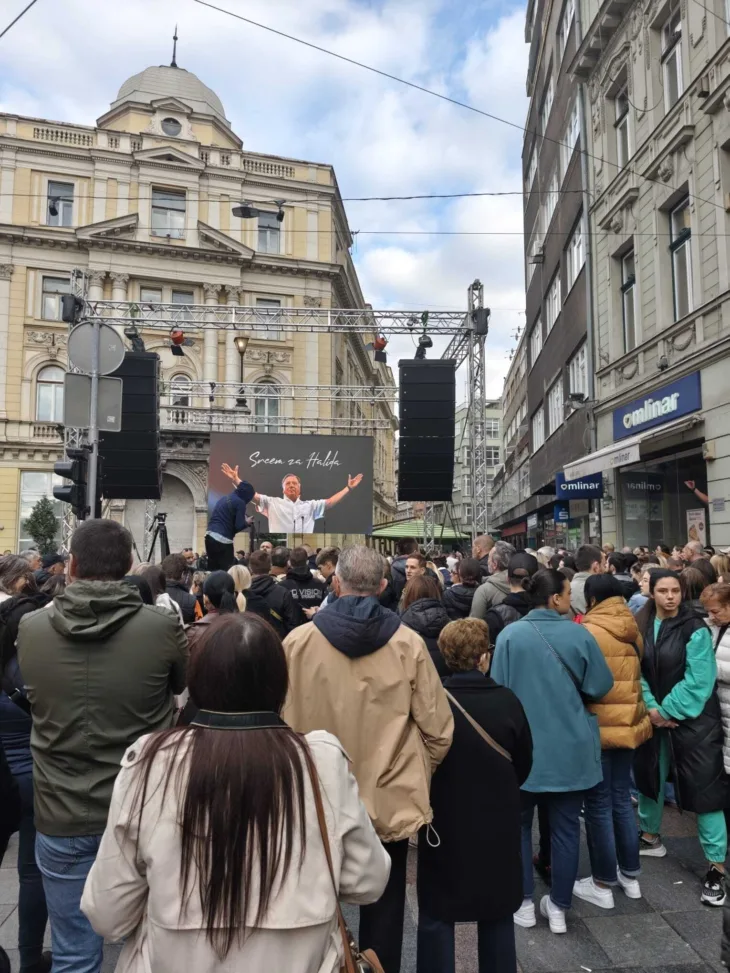 Sarajevo Vječna vatra Halid Bešlić