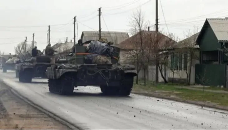 Ukrajina Ruski tenkovi
