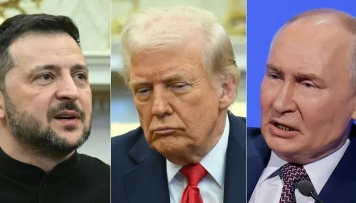 Putin Trump i Zelenski