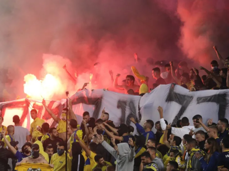 Maccabi navijaci foto fb