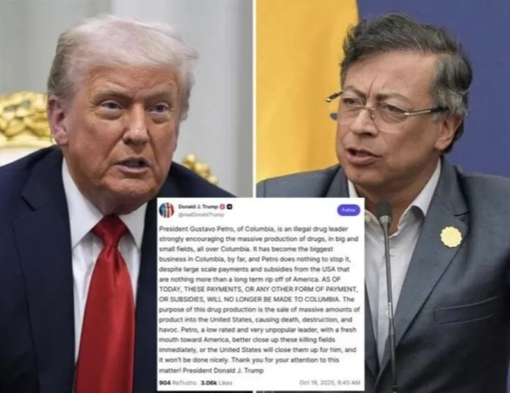 Gustavo Petro Donald Trump