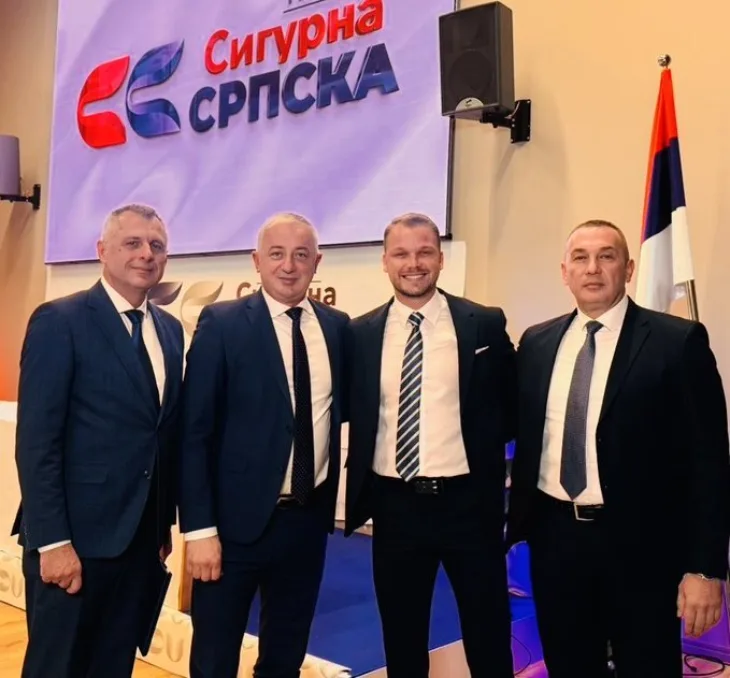 Branislav Borenovic na osnivanju pokreta Sigurna Srpska