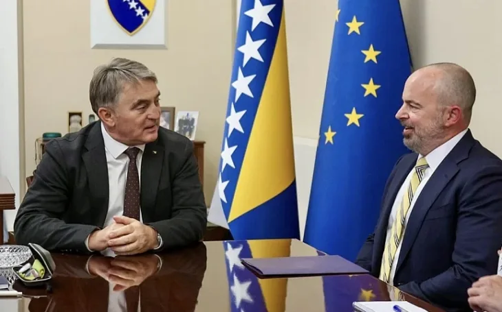 Željko Komšić i John Ginkel