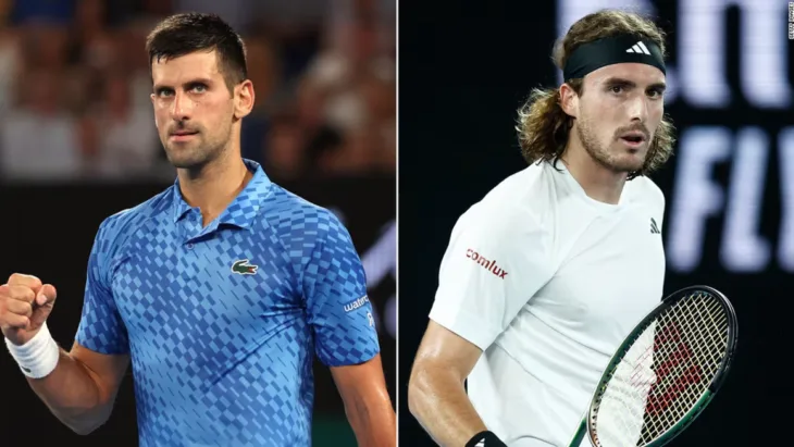Stefanos Tsitsipas Novak Dokovic